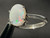 Natural Australian Coober Pedy Opal Ring 13.75 Carat