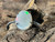 Natural Australian Coober Pedy Opal Ring 13.75 Carat