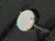 Natural Australian Coober Pedy Opal Ring 13.75 Carat