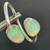 Sterling Silver Flexible Size Opal Ring 9.90 Carat