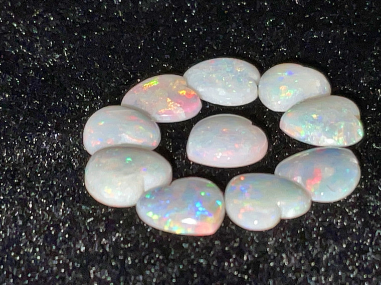 Rainbow Colorplay Australian Coober Pedy Small Opal 3.45 Carat