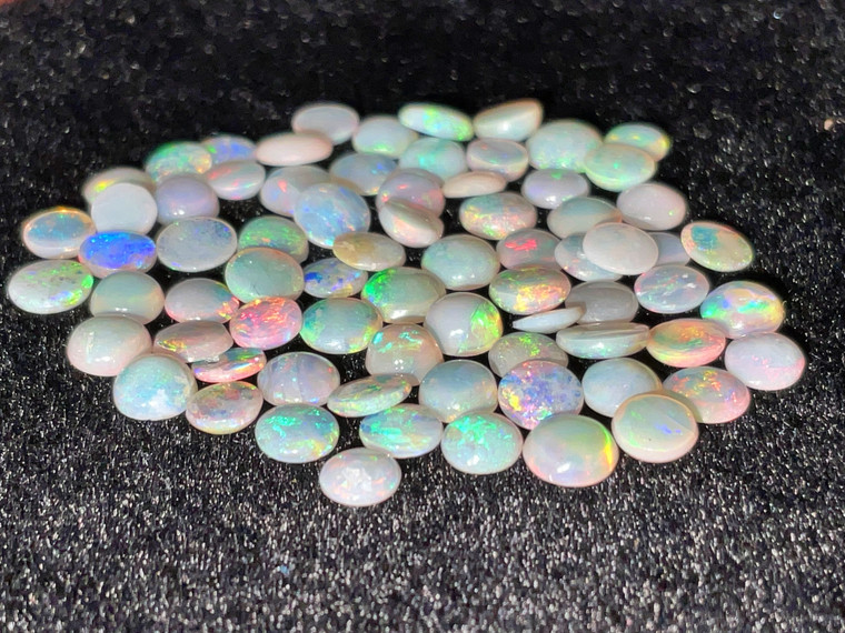 Rainbow Colorplay Australian Coober Pedy Small Opal 7.75 Carat