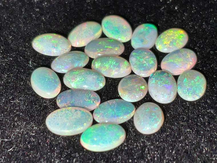Rainbow Colorplay Australian Coober Pedy Small Opal 4.40 Carat