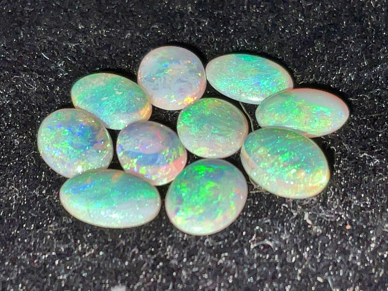 Rainbow Colorplay Australian Coober Pedy Small Opal 3.35 Carat