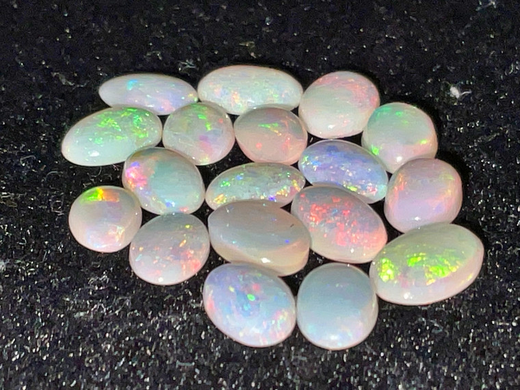 Rainbow Colorplay Australian Coober Pedy Small Opal 4.45 Carat
