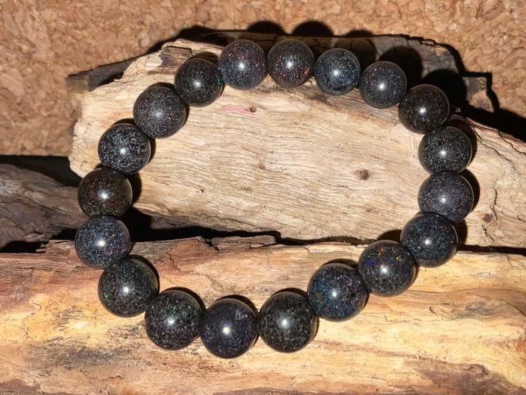 Australian Handmade Matrix Opal Stretchy Bracelet 121.15 Carat