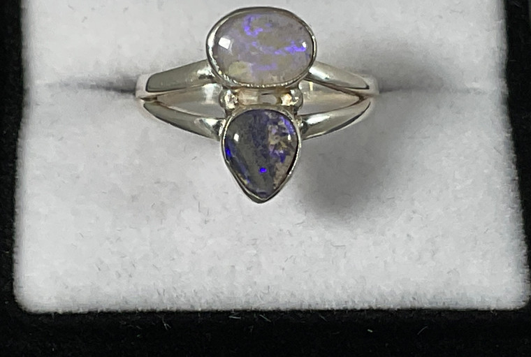 Australian Opal Ring 15.60 Carat