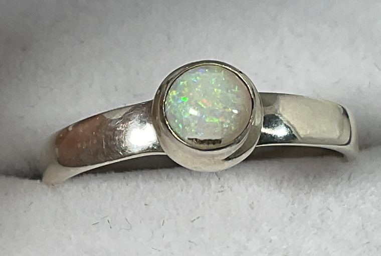 Natural Australian Coober Pedy Opal Ring 13.10 Carat