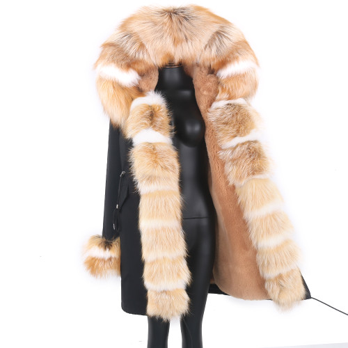 Toasty Fox Fur Parka