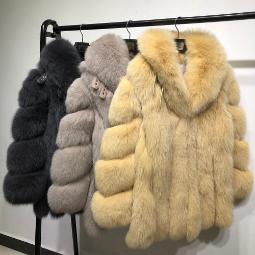 The Classic Fox Fur Coat