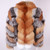 Split Personality Fox Fur Coat