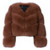 Trifecta Fox Fur Coat