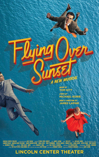 Flying Over Sunset Poster
