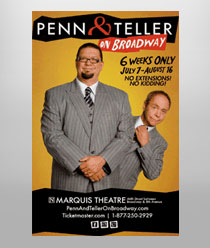 Penn & Teller Poster