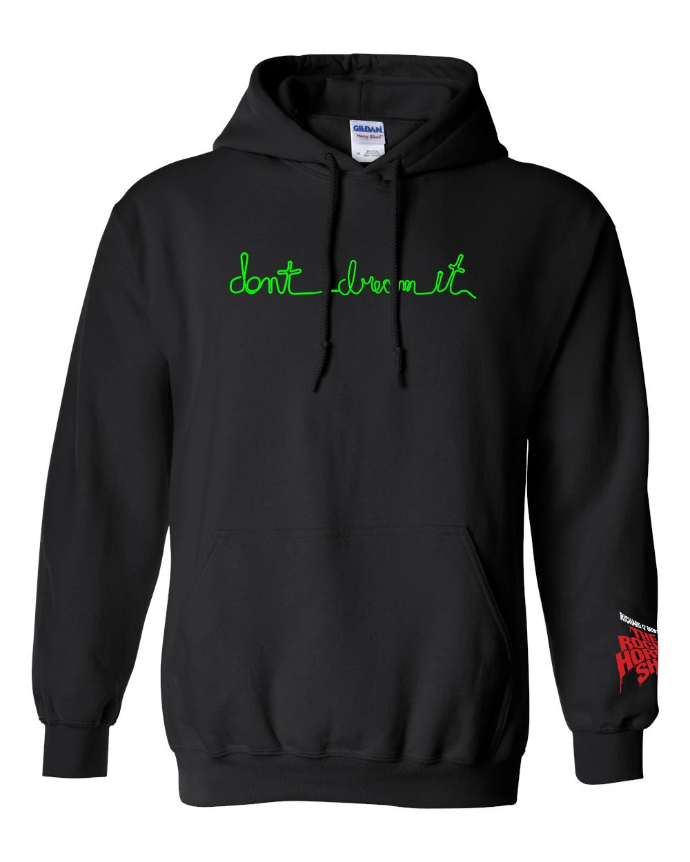 rocky horror show hoodie side 1 image