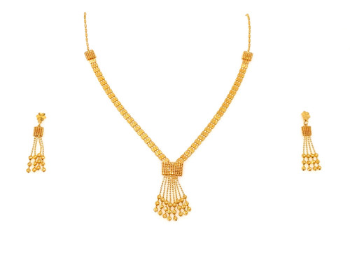 22kt Necklace Set - 000119