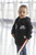 Kids Double logo print Black Zipper