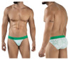 2057 Clever Men's Maze Bikini Color Green