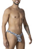 99882 CandyMan Men's Zebra Print Thong