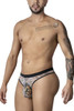 99885 CandyMan Men's Sun Moon Thong Color Nude-Black