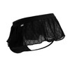 99901 CandyMan Men's Geometric Mesh Thong Mini Skirt Color Black
