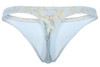 2063 Clever Men's Diamond Thong Color Blue