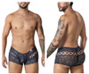 99916 CandyMan Men's Lace Trunks Color Navy