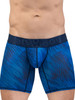 Men’s MAX BOLD SE Boxer Briefs – Sleek Bold Sculpting Sexy Underwear (Mid Blue) by ErgoWear