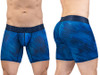 Men’s MAX BOLD SE Boxer Briefs – Sleek Bold Sculpting Sexy Underwear (Mid Blue) by ErgoWear