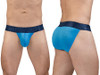 Men’s MAX BOLD SE Bikini – Sleek Bold Sculpting Sexy Underwear (River Blue) by ErgoWear