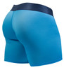 Men’s MAX BOLD SE Boxer Briefs – Sleek Bold Supportive Sexy Underwear (River Blue) by ErgoWear
