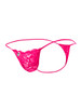 Men’s Lace Thong – Sleek Bold Sculpting Sexy Underwear (Hot Pink) by MaleBasics