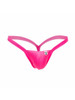 Men’s Y Buns Thongs – Sleek Bold Sculpting Sexy Underwear (Hot Pink) by MaleBasics