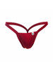 Men’s Y Buns Thongs – Sleek Bold Sculpting Sexy Underwear (Red) by MaleBasics