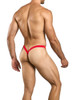 Men’s Y Buns Thongs – Sleek Bold Sculpting Sexy Underwear (Red) by MaleBasics