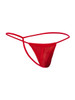 Men’s Mesh G-String – Sleek Bold Sculpting Sexy Underwear (Red Mesh) by MaleBasics