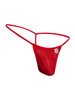 Men’s Mesh G-String – Sleek Bold Sculpting Sexy Underwear (Red Mesh) by MaleBasics