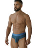 Men’s Microfiber Mesh Briefs – Sleek Bold Sculpting Sexy Underwear (Petrol) by Xtremen
