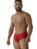 Men’s Microfiber Mesh Briefs – Sleek Bold Sculpting Sexy Underwear (Red) by Xtremen
