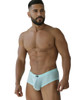 Men’s Microfiber Mesh Briefs – Sleek Bold Sculpting Sexy Underwear (Seawater) by Xtremen
