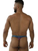 Men’s Printed Microfiber Thongs – Sleek Bold Sculpting Sexy Underwear (Labyrinth) by Xtremen