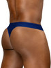 Men’s X4D SW Swim Thong – Sleek Bold Sculpting Sexy Swimwear (Blue Indigo) by ErgoWear