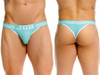 Men’s College Thong – Sleek Bold Sculpting Sexy Underwear (Mint) by JOR