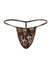 Men’s G-String – Sleek Bold Sculpting Sexy Underwear (Animal Print) by CandyMan