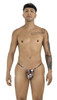 Men’s G-String – Sleek Bold Sculpting Sexy Underwear (Animal Print) by CandyMan