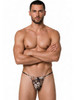 Men’s G-String – Sleek Bold Sculpting Sexy Underwear (Animal Print) by CandyMan
