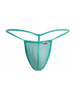 Men’s G-String – Sleek Bold Sculpting Sexy Underwear (Aqua Mesh) by CandyMan
