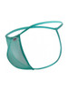 Men’s G-String – Sleek Bold Sculpting Sexy Underwear (Aqua Mesh) by CandyMan