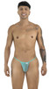 Men’s G-String – Sleek Bold Sculpting Sexy Underwear (Aqua Mesh) by CandyMan