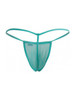 Men’s G-String – Sleek Bold Sculpting Sexy Underwear (Aqua Mesh) by CandyMan